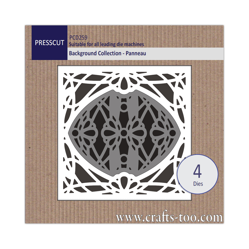 Presscut Background Collection - Panneau (4pcs)