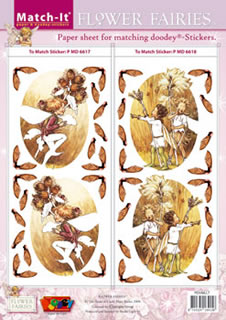 Match-It Flower Fairies 3D Christmas Sheet