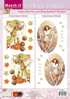 Match-It Flower Fairies 3D Christmas Sheet