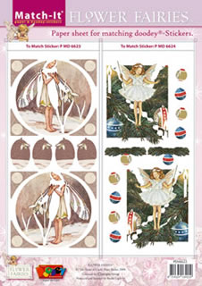 Match-It Flower Fairies 3D Christmas Sheet