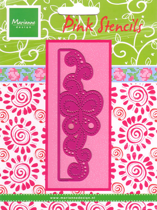 Marianne Design Pink Stencil - Summertime