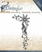 Precious Marieke Winterfun Cutting Die - Corner Precious Marieke Winterfun Cutting Die - Corner
