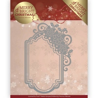 Precious Marieke Merry and Bright Christmas Cutting Die - Poinsettia Ornament