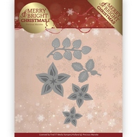 Precious Marieke Merry and Bright Christmas Cutting Die - Christmas Florals