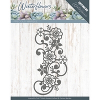 Precious Marieke Winter Flowers Cutting Die - Snowflake Flower Swirl