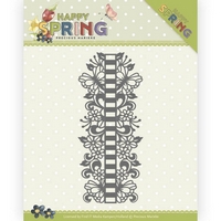 Precious Marieke Happy Spring Cutting Die - Ribbon Border