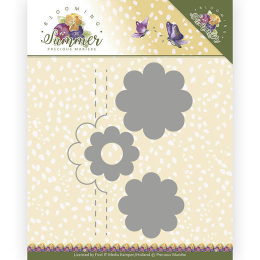 Precious Marieke Blooming Summer Cutting Die - Pop-up Flower 2