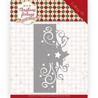 Precious Marieke Warm Christmas Feelings Cutting Die - Swirl Star Edge