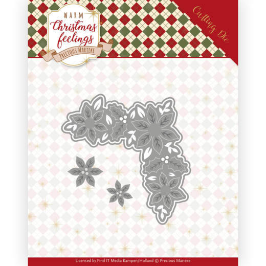 Precious Marieke Warm Christmas Feelings Cutting Die - Christmas Corner