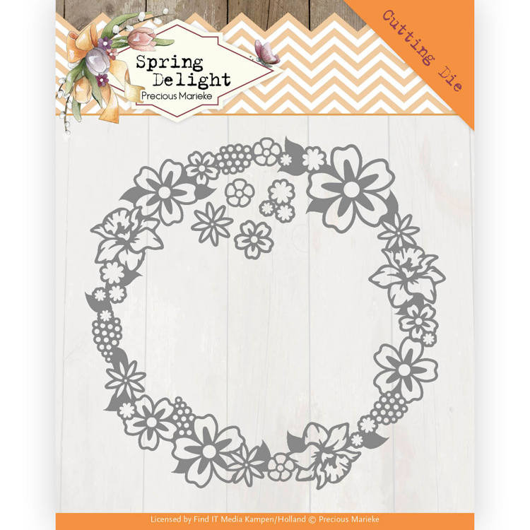 Precious Marieke Spring Delight Cutting Die - Spring Delight Frame