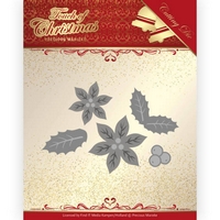 Precious Marieke Touch of Christmas Cutting Die - Poinsettia