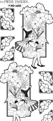 Match-It Flower Fairies Sticker