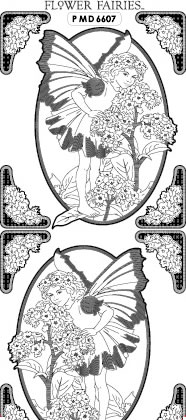 Match-It Flower Fairies Sticker