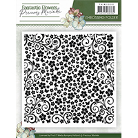 Precious Marieke Fantastic Flowers Embossing Folder