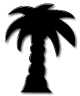 CLEARANCE SALE Small Punch - Palm Tree DY3