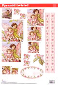 Twisted Pyramid 3D - Flower Fairies (10 Sheets) NOW HALF PRICE