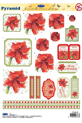 Pyramid Die Cut 3D - Christmas (10 Sheets) NOW HALF PRICE