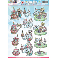 Yvonne Creations Tots and Toddlers 3D Push Outs Yvonne Creations Tots and Toddlers 3D Push Outs