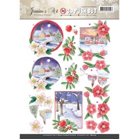 Jeanines Art Christmas Classics 3D Push Outs Jeanines Art Christmas Classics 3D Push Outs