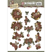 Yvonne Creations 3D Push Outs Celebrating Christmas x5 Sheets Yvonne Creations 3D Push Outs Celebrating Christmas x5 Sheets