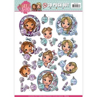 Yvonne Creations Sweet Girls 3D Pushout - Beautiful Girls Yvonne Creations Sweet Girls 3D Pushout - Beautiful Girls