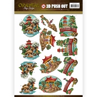 Amy Design Oriental Push Outs - Landscapes Amy Design Oriental Push Outs - Landscapes