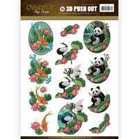 Amy Design Oriental Push Outs - Animals