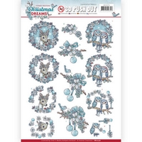Yvonne Creations Christmas Dreams 3D Pushout - Christmas Animals Yvonne Creations Christmas Dreams 3D Pushout - Christmas Animals
