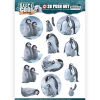 NEW Amy Design Keep it Cool 3D Pushout - Cool Penguin NEW Amy Design Keep it Cool 3D Pushout - Cool Penguin