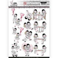 Yvonne Creations Pretty Pierrot 2 3D Pushout - Love is in the Air Yvonne Creations Pretty Pierrot 2 3D Pushout - Love is in the Air