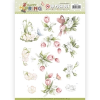 Precious Marieke Happy Spring 3D Pushout Happy Spring Flowers Precious Marieke Happy Spring 3D Pushout Happy Spring Flowers