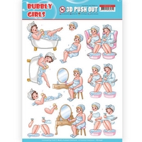 Yvonne Creations Bubbly Girls 3D Push Outs - Bubbly Bath Yvonne Creations Bubbly Girls 3D Push Outs - Bubbly Bath