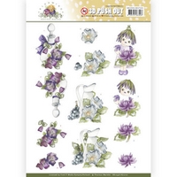 Precious Marieke Blooming Summer 3D Push Out - Summer Scenes Precious Marieke Blooming Summer 3D Push Out - Summer Scenes