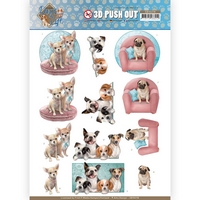 Amy Design Dog's Life 3D Push Outs - All kind of Dogs Amy Design Dog's Life 3D Push Outs - All kind of Dogs