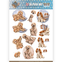 Amy Design Dog's Life 3D Push Outs - Dog Mommy NEW Amy Design Dog's Life 3D Push Outs - Dog Mommy NEW