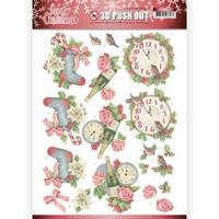 Jeanine's Art Lovely Christmas 3D Push Outs - Lovely Christmas Time