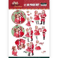 Yvonne Creations Family Christmas 3D Push Out - Loving Christmas Yvonne Creations Family Christmas 3D Push Out - Loving Christmas