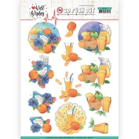 Jeanine's Art Well Wishes 3D Push Outs - Pills and Vitamins Jeanine's Art Well Wishes 3D Push Outs - Pills and Vitamins