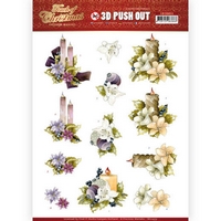Precious Marieke Touch of Christmas 3D Push Out - Candles Precious Marieke Touch of Christmas 3D Push Out - Candles