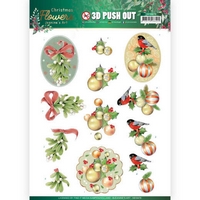 NEW Jeanine’s Art Christmas Flowers 3D Push Outs - Mistle Toe NEW Jeanine’s Art Christmas Flowers 3D Push Outs - Mistle Toe