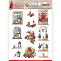 Amy Design Nostalgic Christmas 3D Push Out - Warm Christmas