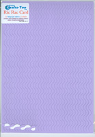 Crafts-Too Ric Rac Card - Purple