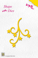Nellie Snellen Shape Dies - Star Swirl