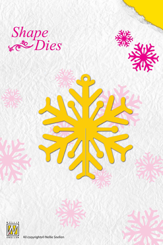 Nellie Snellen Shape Dies - Snow Flake