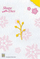 Nellie Snellen Shape Dies - Single Leaf Branch