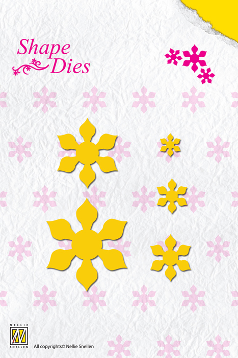 50% OFF  Nellie Snellen Shape Dies - Folding Flower-2