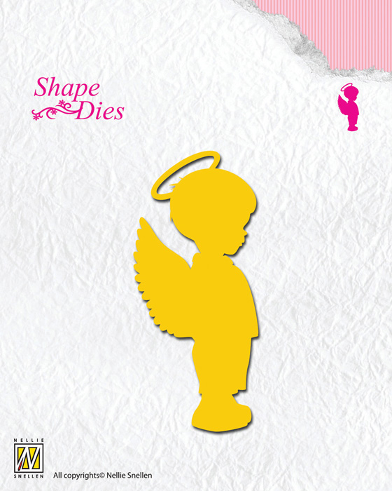 Nellie Snellen Shape Dies - Angel Boy