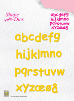 Nellie Snellen Shape Dies -  Alphabet-2 Small