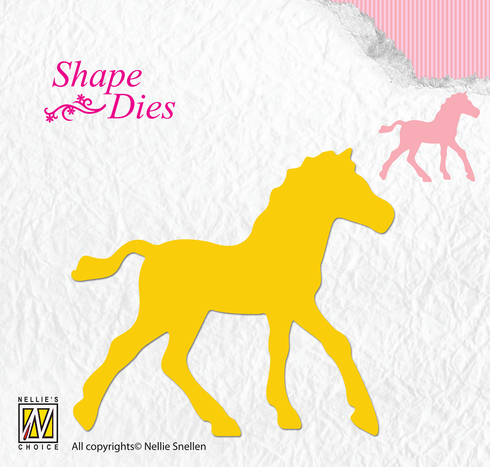 Nellie Snellen Shape Dies - Horse