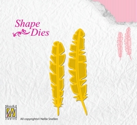 Nellie Snellen Shape Dies - Feathers Nellie Snellen Shape Dies - Feathers